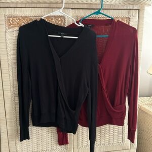 GUC j.crew surplice tops. XS